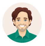 Smiling people avatar set. Different men and women characters collection. Isolated vector illustration.