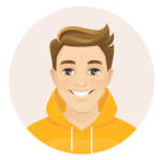 Smiling people avatar set. Different men and women characters collection. Isolated vector illustration.